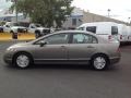 Galaxy Gray Metallic - Civic Hybrid Sedan Photo No. 4