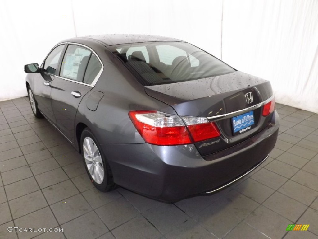 2014 Accord EX Sedan - Modern Steel Metallic / Black photo #6