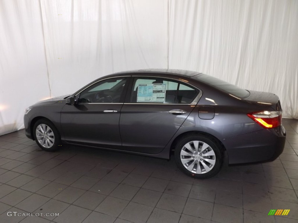 2014 Accord EX Sedan - Modern Steel Metallic / Black photo #8