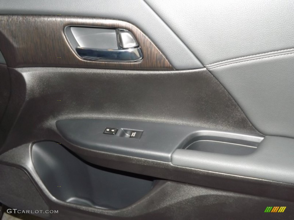2014 Accord EX Sedan - Modern Steel Metallic / Black photo #33