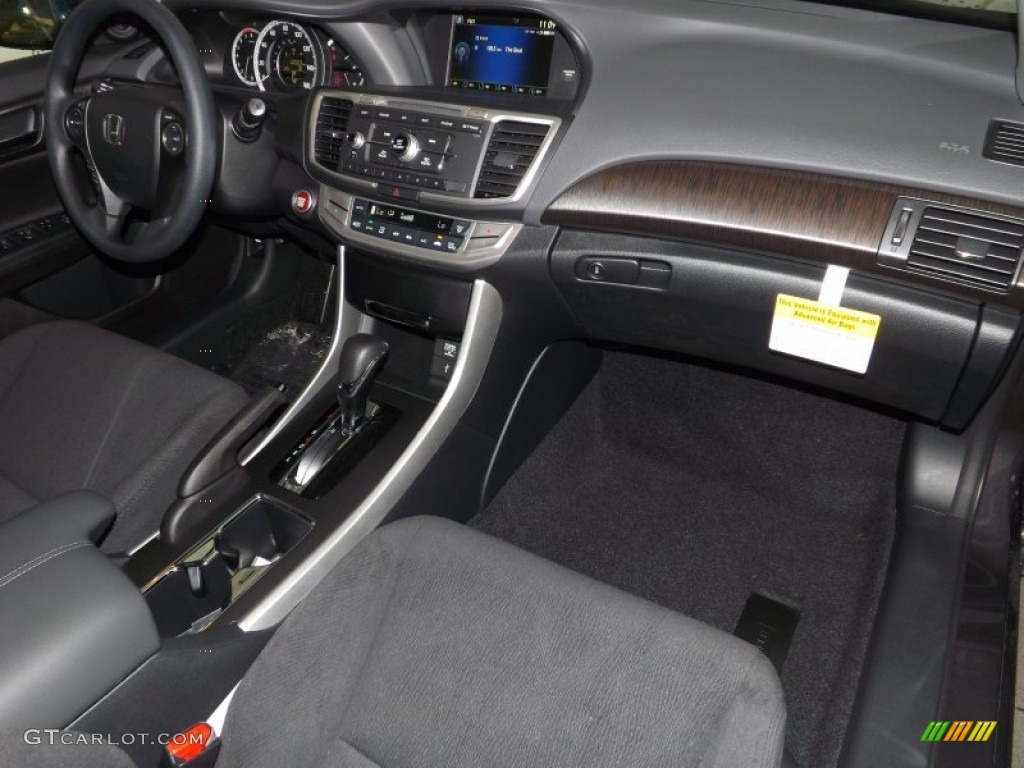 2014 Accord EX Sedan - Modern Steel Metallic / Black photo #34