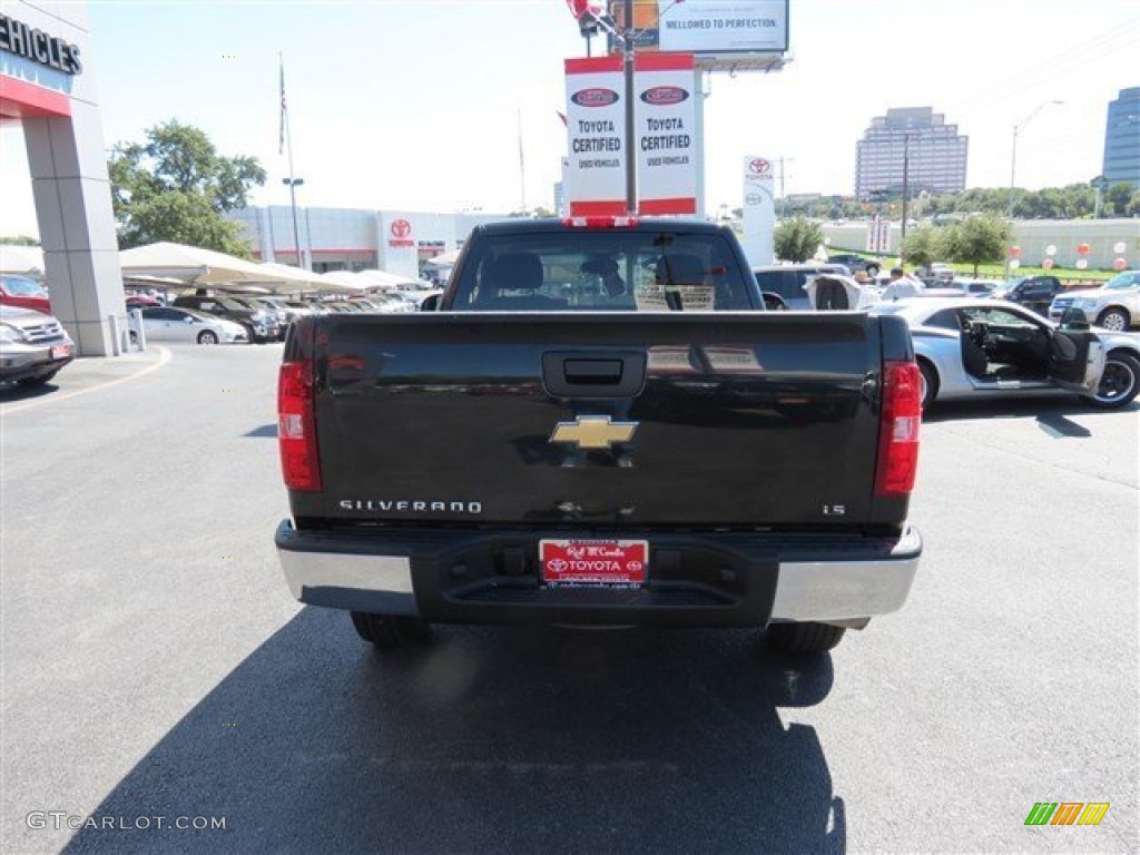 2009 Silverado 1500 Regular Cab - Black / Dark Titanium photo #6