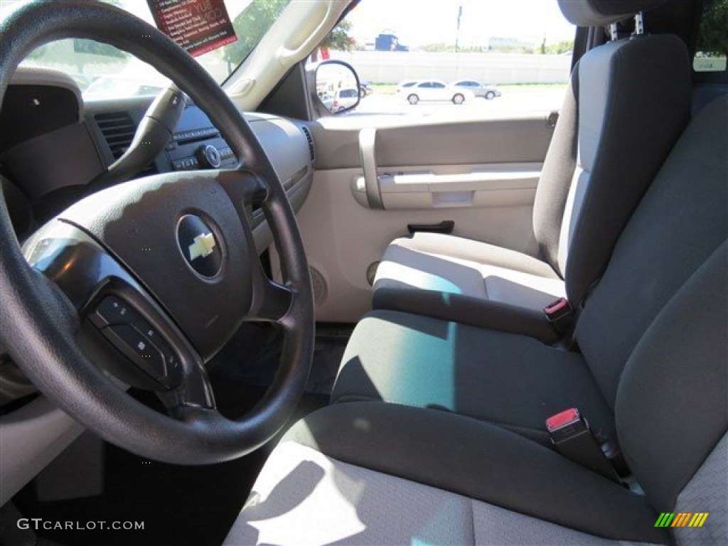 2009 Silverado 1500 Regular Cab - Black / Dark Titanium photo #11