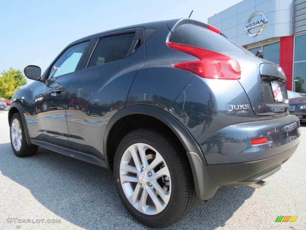 2013 Juke SV - Graphite Blue / Black/Silver Trim photo #3