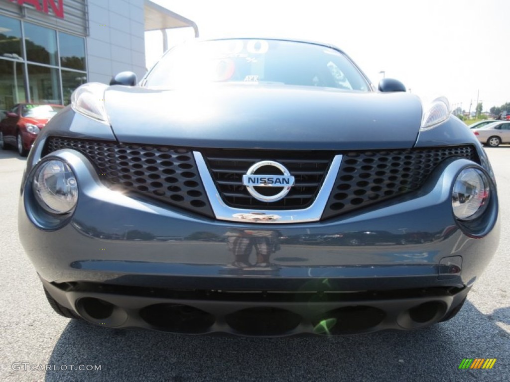 2013 Juke SV - Graphite Blue / Black/Silver Trim photo #8