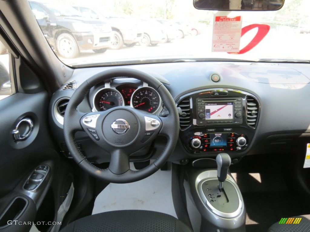 2013 Juke SV - Graphite Blue / Black/Silver Trim photo #11