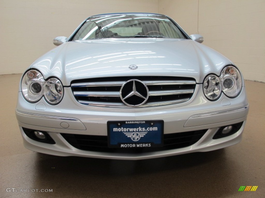 2006 CLK 350 Cabriolet - Iridium Silver Metallic / Stone photo #3