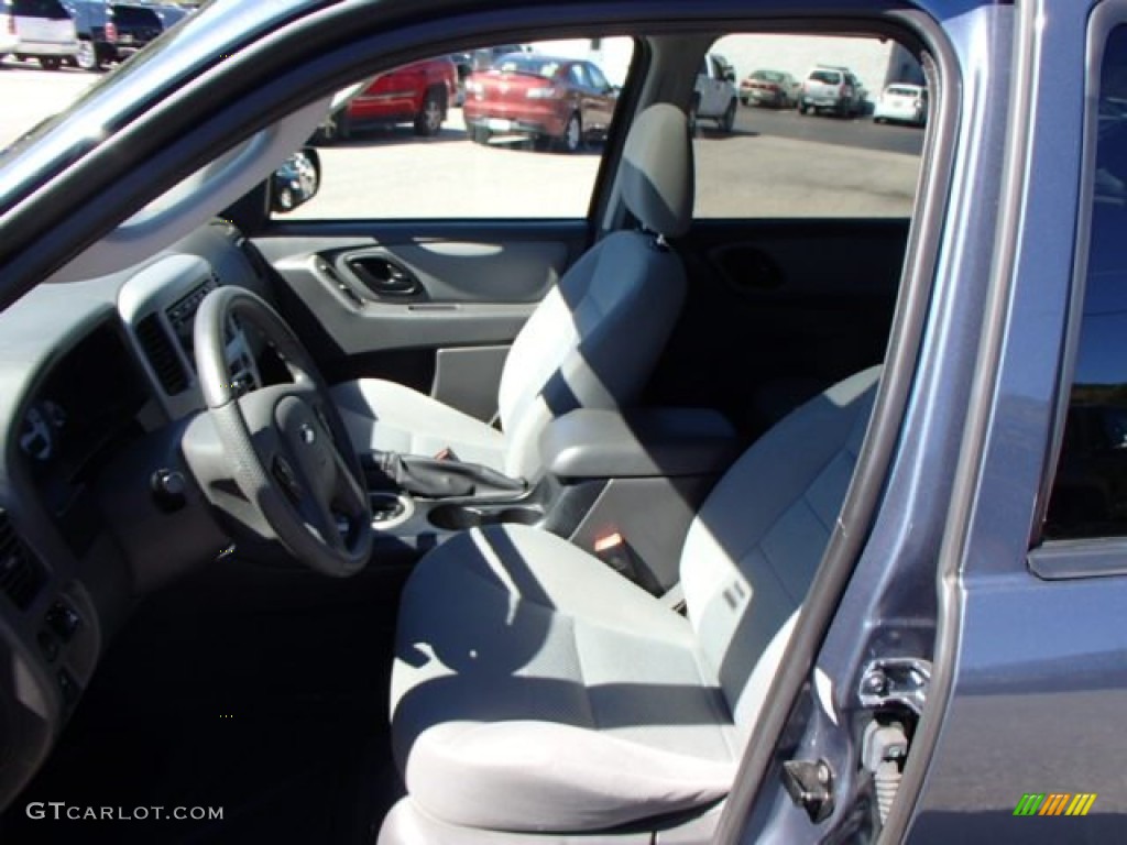 2005 Escape XLT V6 - Norsea Blue Metallic / Medium/Dark Flint Grey photo #8