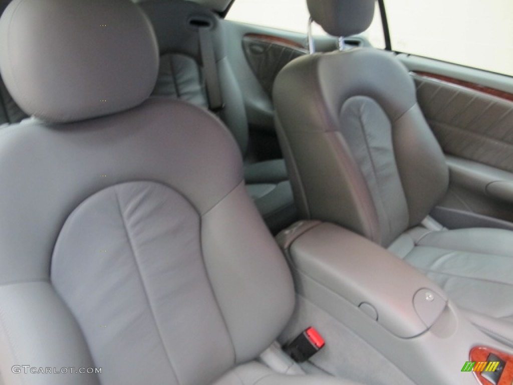2006 CLK 350 Cabriolet - Iridium Silver Metallic / Stone photo #18