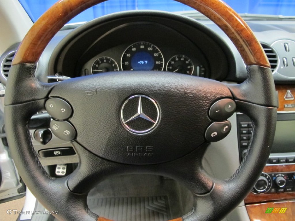 2006 CLK 350 Cabriolet - Iridium Silver Metallic / Stone photo #30