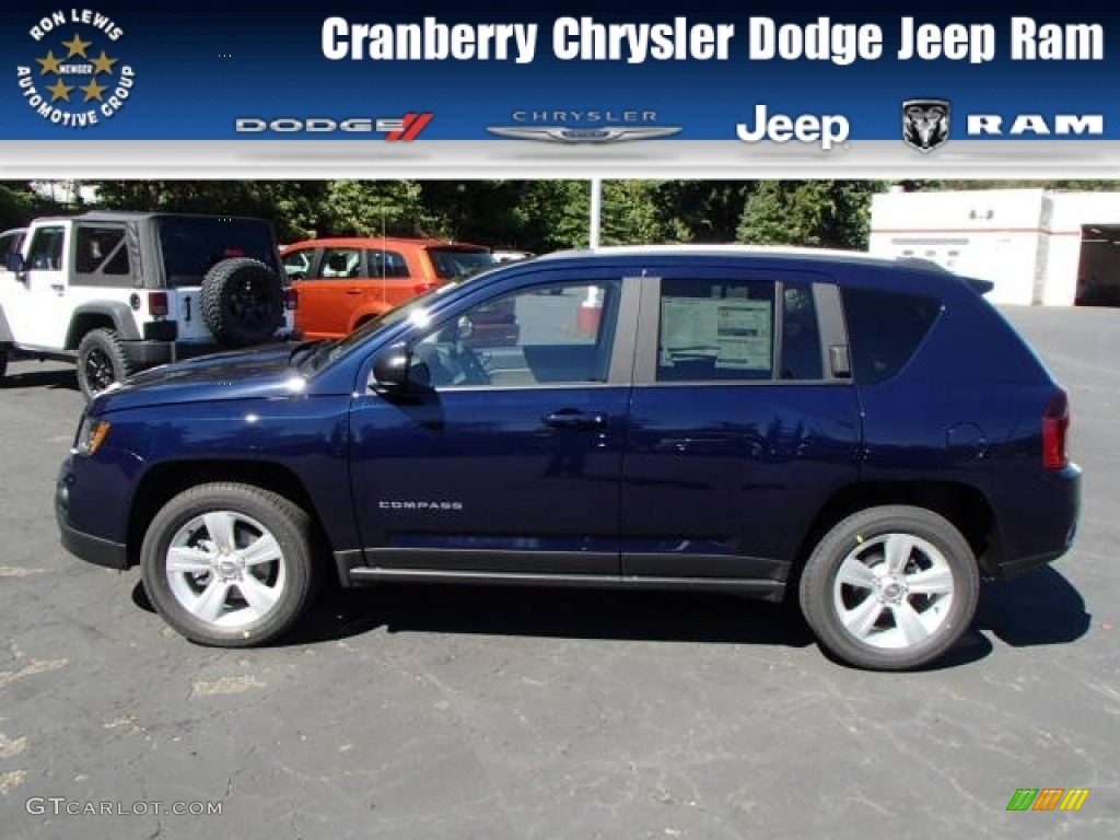 2014 Compass Sport 4x4 - True Blue Pearl / Dark Slate Gray/Light Pebble photo #1