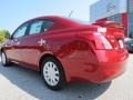 2014 Red Brick Nissan Versa 1.6 SV Sedan  photo #3