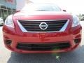 2014 Red Brick Nissan Versa 1.6 SV Sedan  photo #8