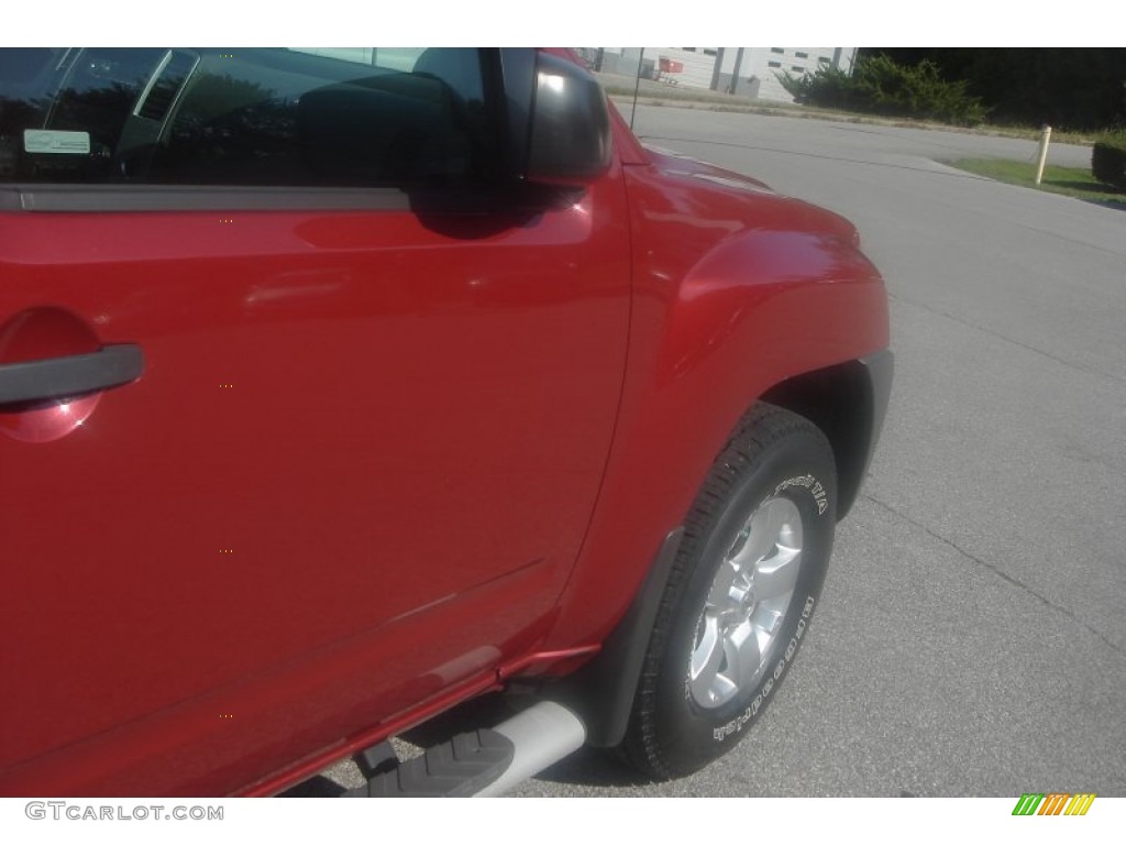 2009 Xterra S 4x4 - Red Brick / Steel photo #28