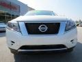 2014 Moonlight White Nissan Pathfinder SV  photo #8