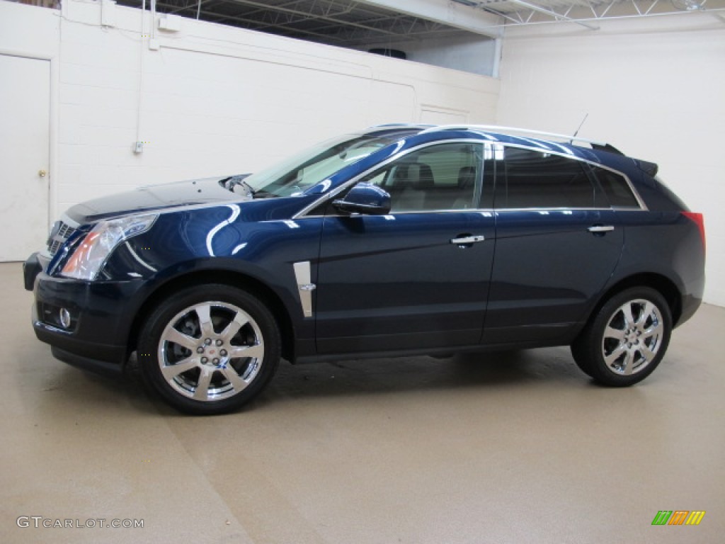 Imperial Blue Metallic 2011 Cadillac SRX 4 V6 Turbo AWD Exterior Photo #86098177