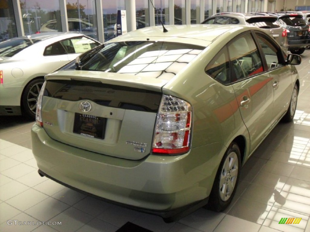 2007 Prius Hybrid Touring - Silver Pine Green Mica / Bisque Beige photo #2