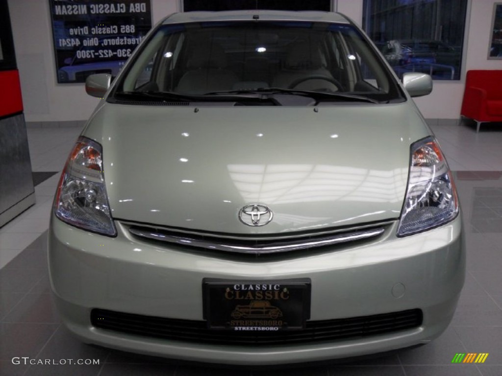 2007 Prius Hybrid Touring - Silver Pine Green Mica / Bisque Beige photo #3
