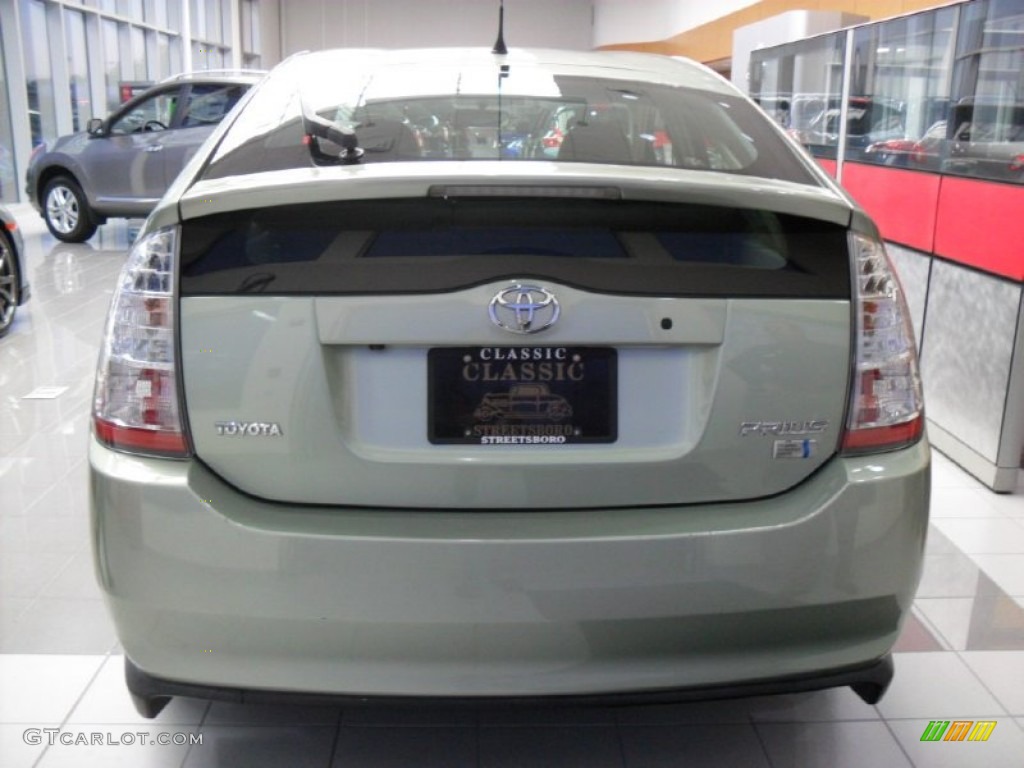 2007 Prius Hybrid Touring - Silver Pine Green Mica / Bisque Beige photo #4
