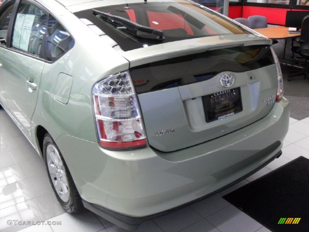 2007 Prius Hybrid Touring - Silver Pine Green Mica / Bisque Beige photo #5