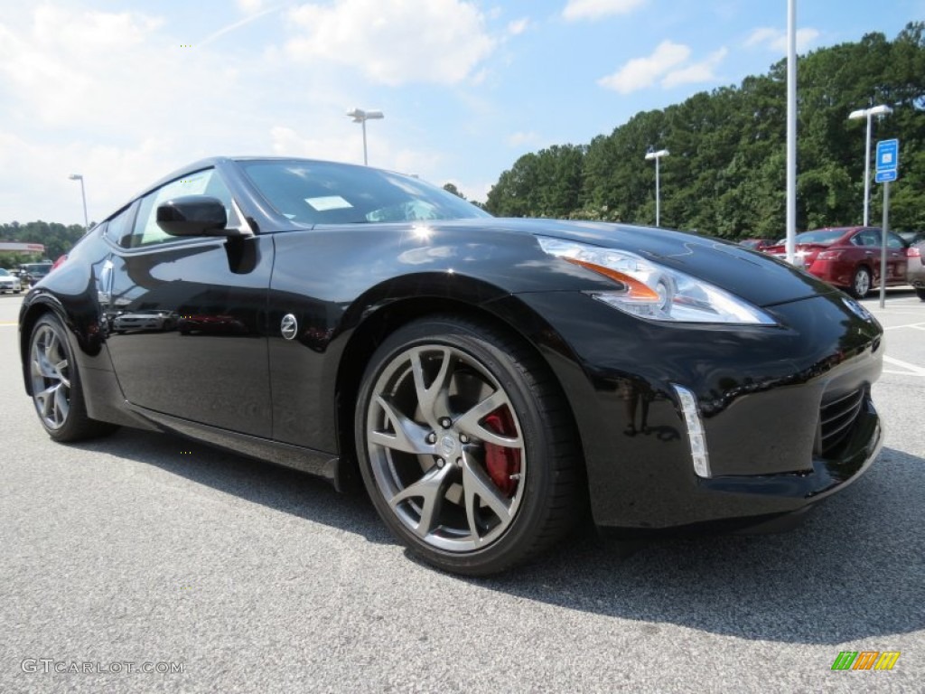 Magnetic Black 2014 Nissan 370Z Sport Touring Coupe ...