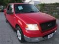 2004 Bright Red Ford F150 XLT SuperCrew  photo #1