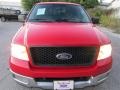 2004 Bright Red Ford F150 XLT SuperCrew  photo #2