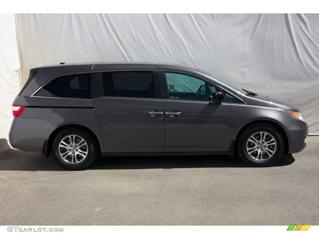 2011 Odyssey EX-L - Polished Metal Metallic / Gray photo #11