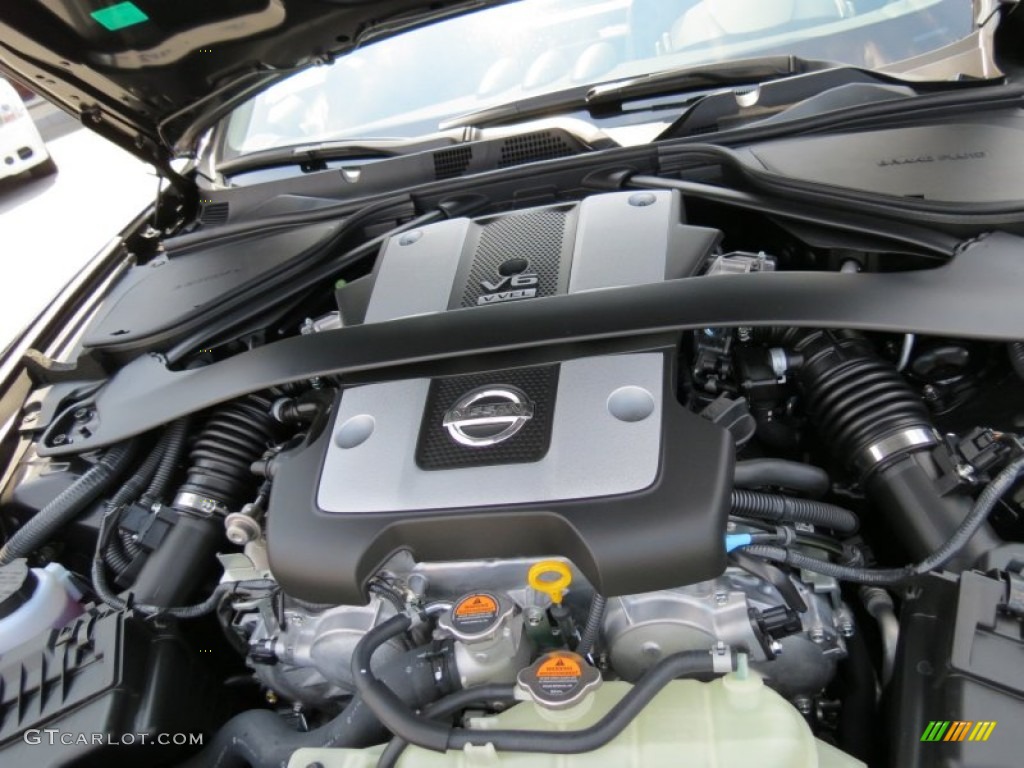 2014 Nissan 370Z Sport Touring Coupe 3.7 Liter DOHC 24-Valve CVTCS V6 Engine Photo #86098687