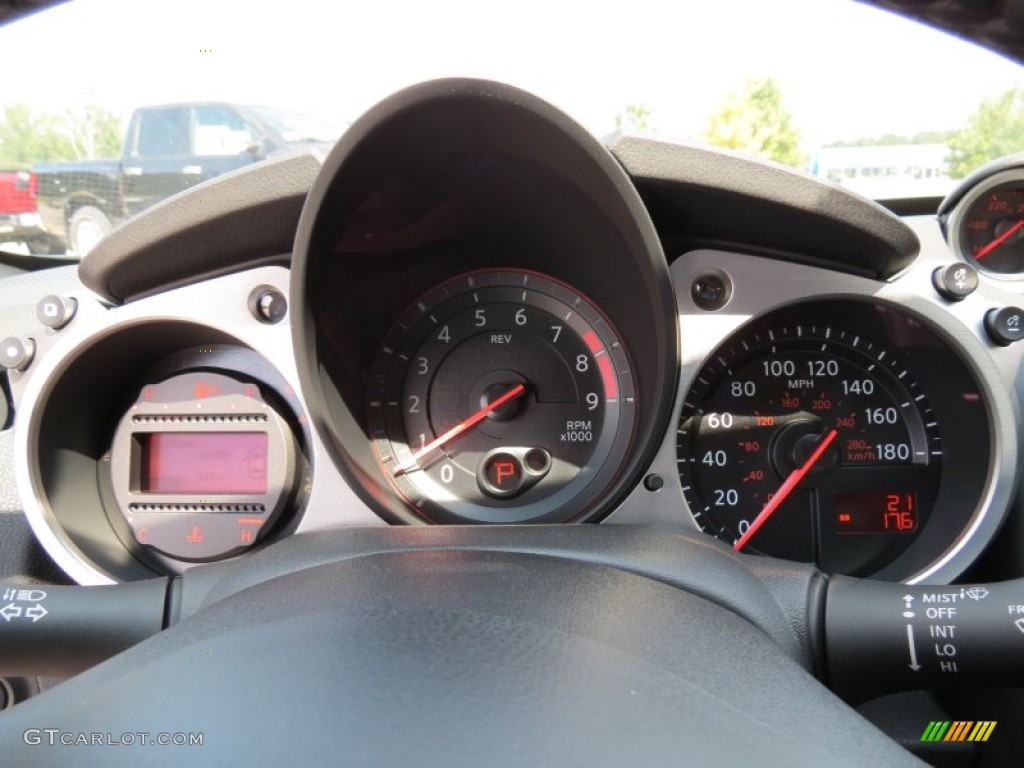 2014 Nissan 370Z Sport Touring Coupe Gauges Photo #86098707
