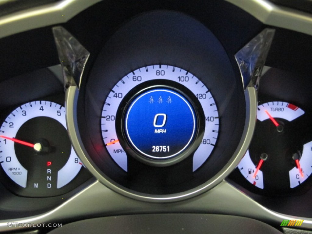 2011 Cadillac SRX 4 V6 Turbo AWD Gauges Photo #86098735