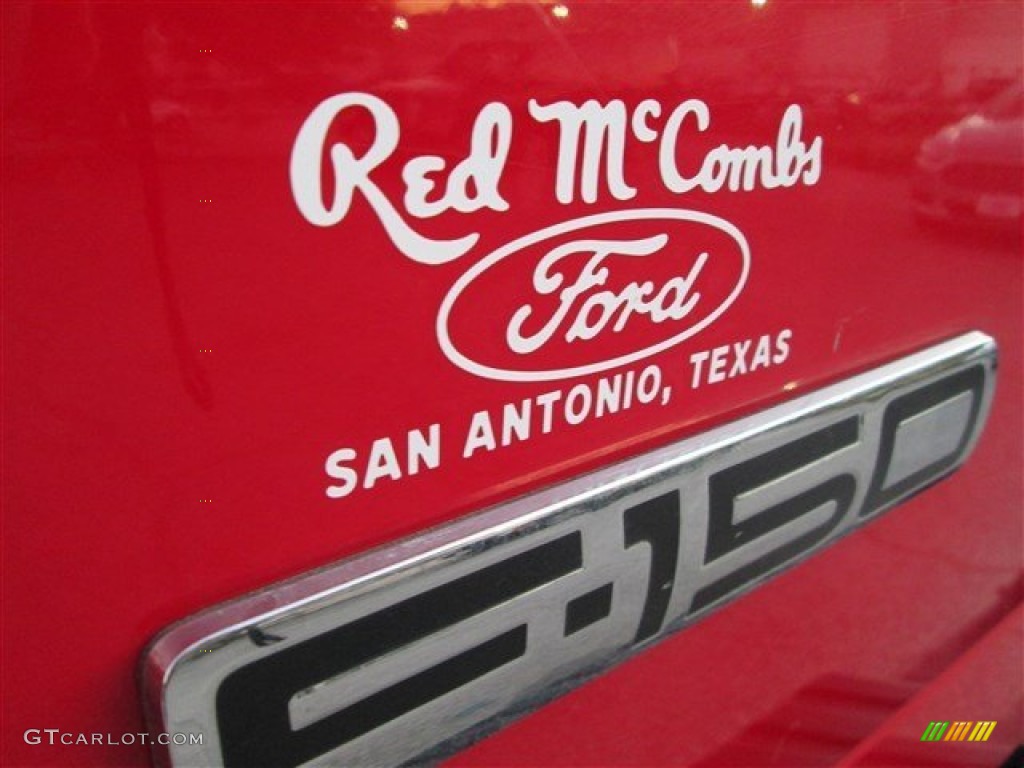 2004 F150 XLT SuperCrew - Bright Red / Medium/Dark Flint photo #6