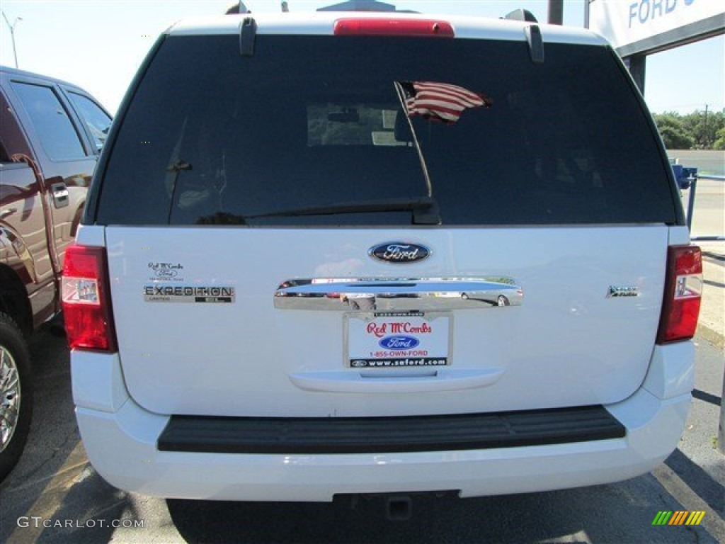 2010 Expedition EL Limited - White Platinum Tri-Coat Metallic / Stone photo #3