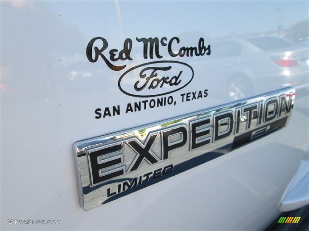 2010 Expedition EL Limited - White Platinum Tri-Coat Metallic / Stone photo #4