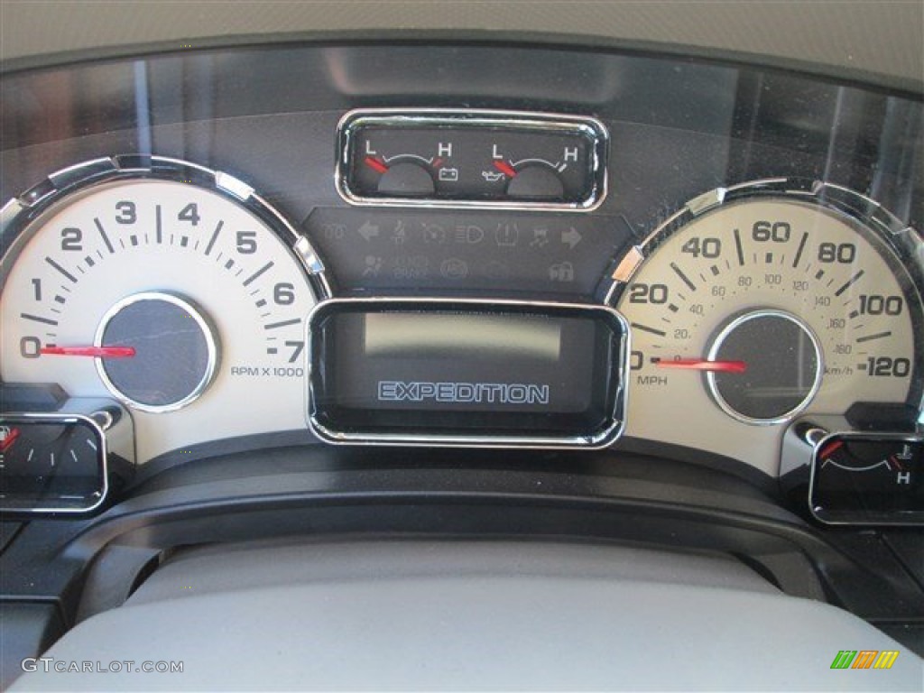 2010 Expedition EL Limited - White Platinum Tri-Coat Metallic / Stone photo #17