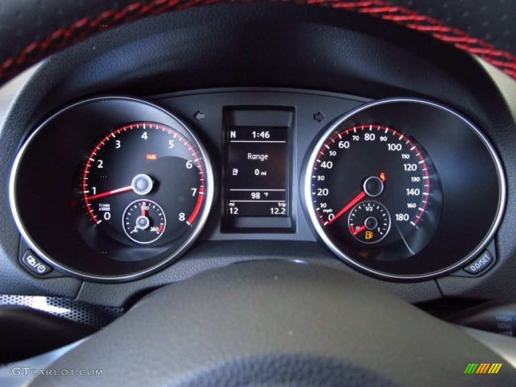 2013 Volkswagen GTI 4 Door Wolfsburg Edition Gauges Photos