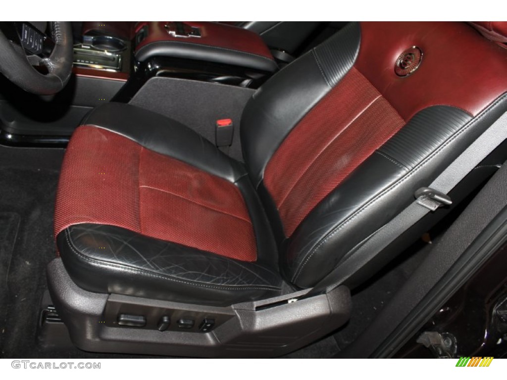 2010 F150 Harley-Davidson SuperCrew - Lava Red Metallic / Harley Davidson Lava Red/Black photo #12
