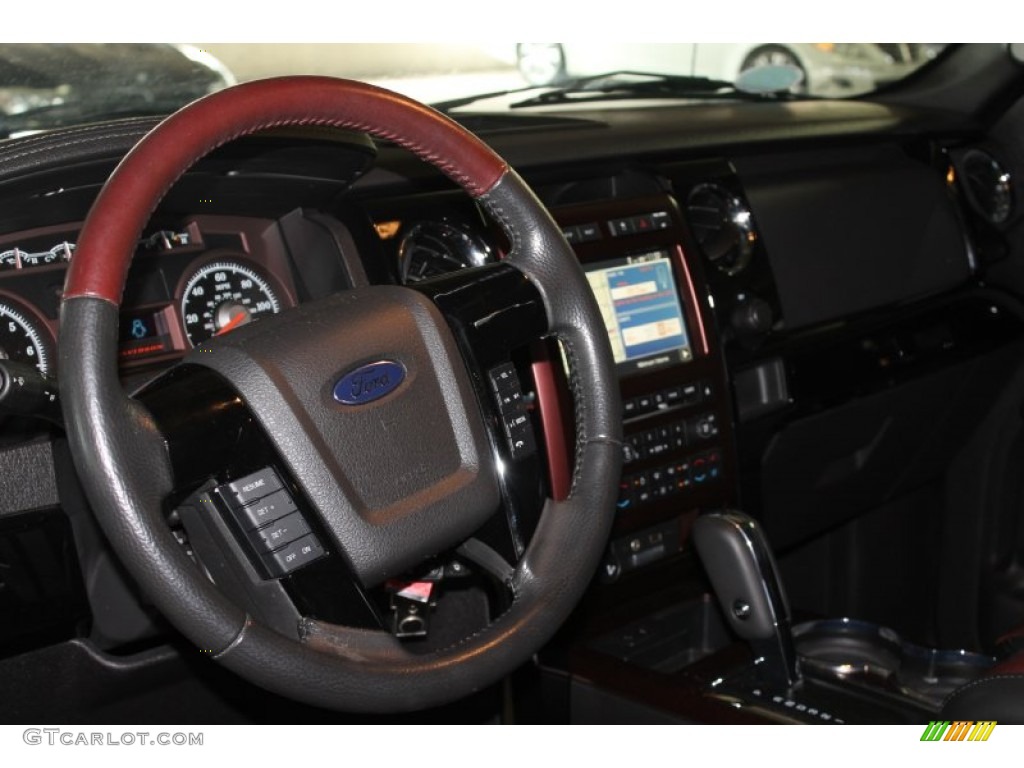 2010 F150 Harley-Davidson SuperCrew - Lava Red Metallic / Harley Davidson Lava Red/Black photo #13