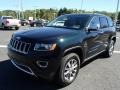 2014 Black Forest Green Pearl Jeep Grand Cherokee Limited 4x4  photo #2