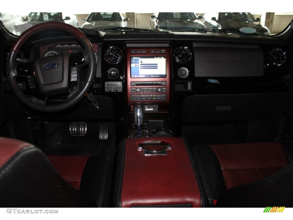 2010 F150 Harley-Davidson SuperCrew - Lava Red Metallic / Harley Davidson Lava Red/Black photo #34