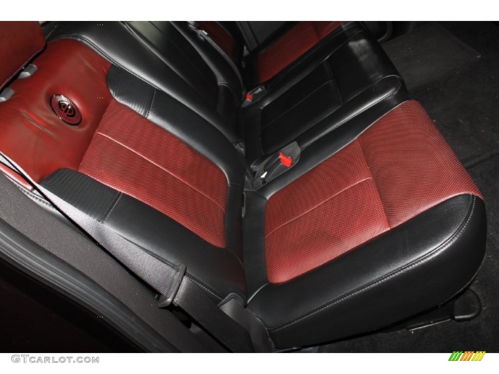 2010 F150 Harley-Davidson SuperCrew - Lava Red Metallic / Harley Davidson Lava Red/Black photo #38