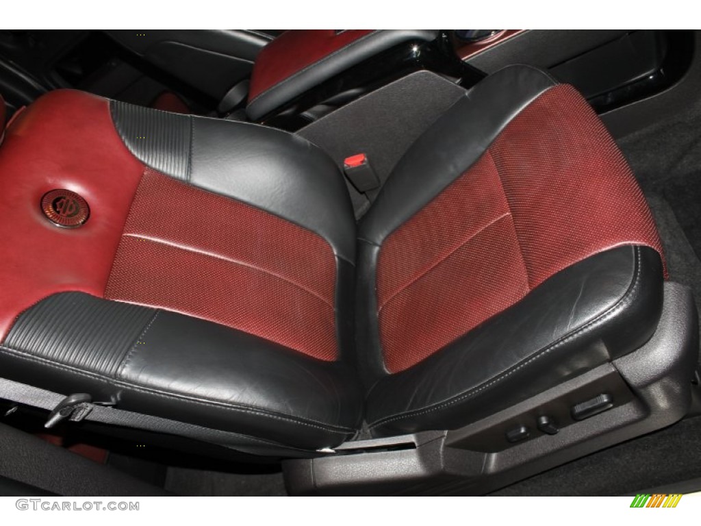 2010 F150 Harley-Davidson SuperCrew - Lava Red Metallic / Harley Davidson Lava Red/Black photo #40