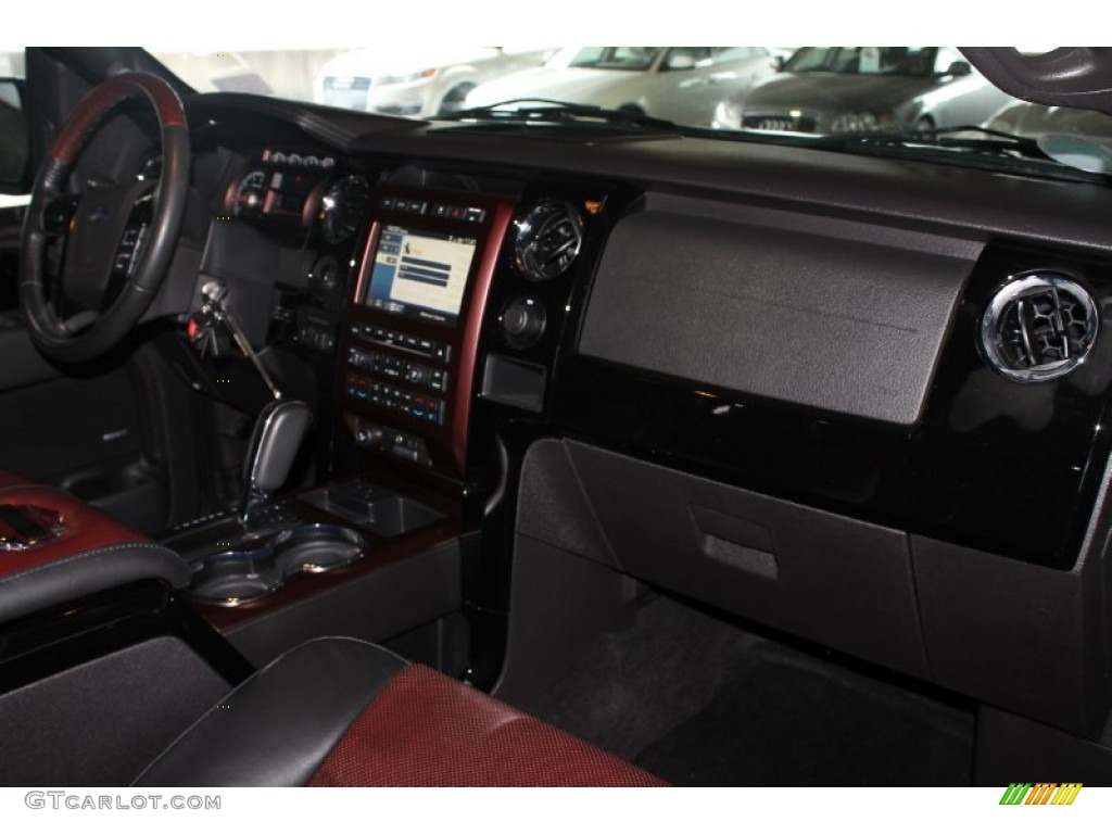 2010 F150 Harley-Davidson SuperCrew - Lava Red Metallic / Harley Davidson Lava Red/Black photo #41