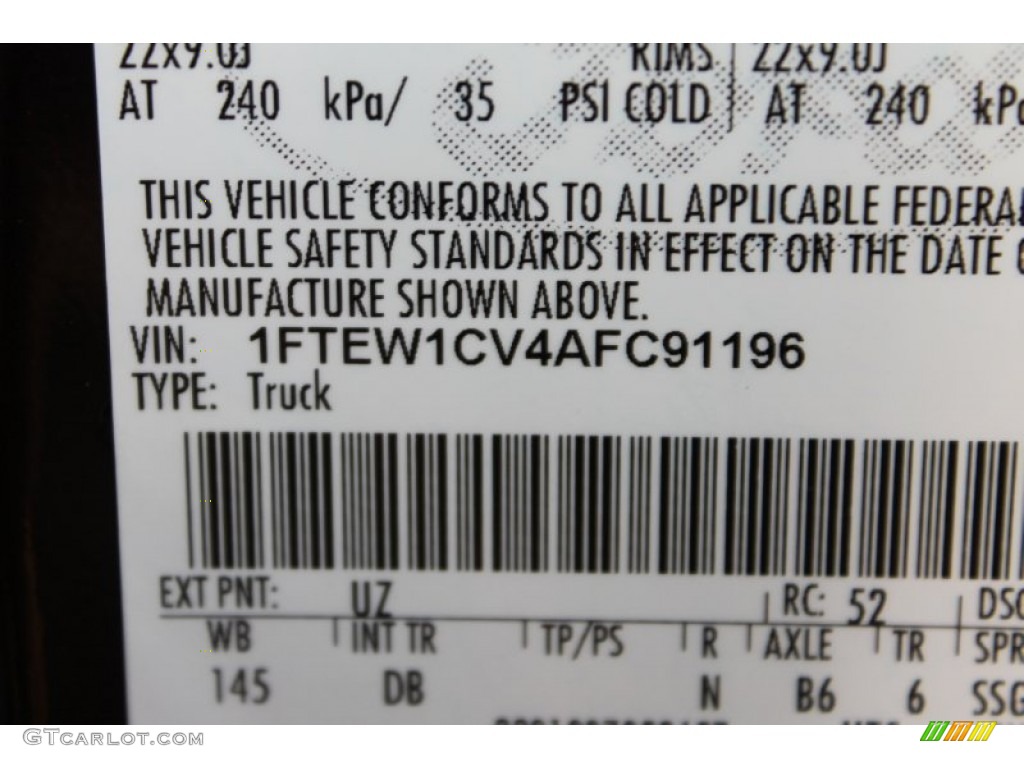 2010 F150 Harley-Davidson SuperCrew - Lava Red Metallic / Harley Davidson Lava Red/Black photo #42
