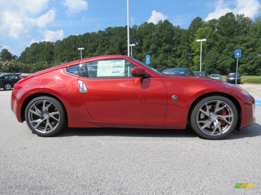 Magma Red 2014 Nissan 370Z Sport Touring Coupe Exterior Photo #86100973