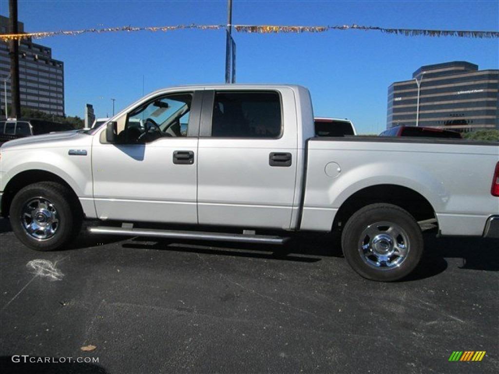 2006 F150 XLT SuperCrew - Silver Metallic / Medium/Dark Flint photo #3