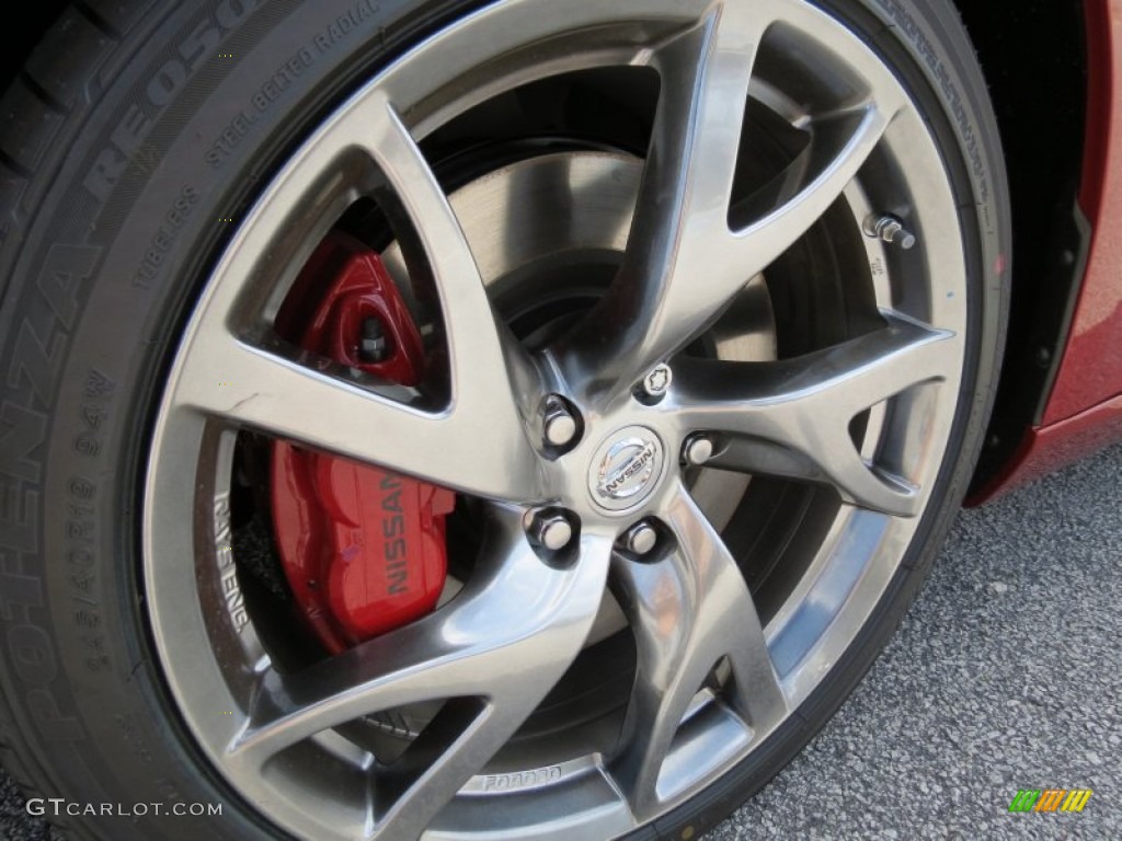 2014 Nissan 370Z Sport Touring Coupe Wheel Photo #86101048