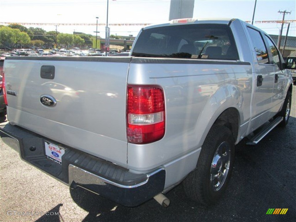 2006 F150 XLT SuperCrew - Silver Metallic / Medium/Dark Flint photo #7