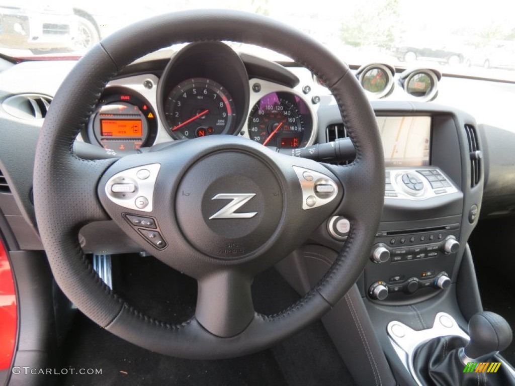 2014 Nissan 370Z Sport Touring Coupe Steering Wheel Photos