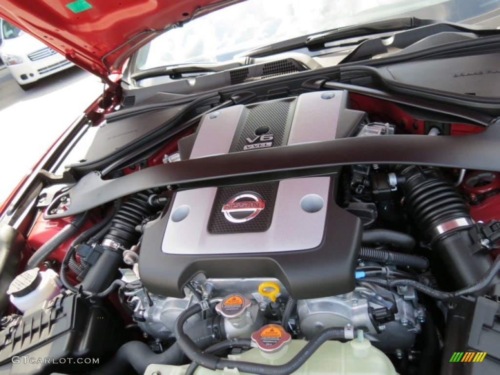2014 Nissan 370Z Sport Touring Coupe 3.7 Liter DOHC 24-Valve CVTCS V6 Engine Photo #86101135